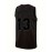 Black #13 High Quality Embroidered Men's Breathable Basketball Shirt, Casual Fashionable Sports Hoodie
