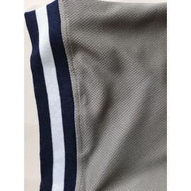 Men'S Grey # 22 Baseball Shirt, Classic Letter Embroidery Design, Button style Short Sleeve Breathable Shirt, Training and Competition Category: Men'S Baseball Shirt