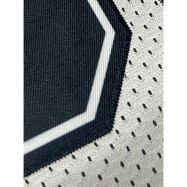 Men'S White Patchwork Sleeves # 4 American Football Uniform, Loose Embroidery Sports, Fashionable And Casual, Street Breathable Football Uniform