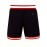 Men's #13 Atlanta Embroidered Basketball Shorts - Dark Blue, Breathable & Stylish with Pockets, Zipper Detail, Red & White Striped Trim, Ideal for Sports & Casual Wear, Athletic Leisure Wear|Relaxed Fit Shorts|Polyester Fabric, Basketball Gear