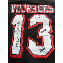 Men's #13 Black Ice Hockey Jersey - Breathable, Embroidered Long Sleeve V-Neck Sweatshirt for Sports & Casual Wear