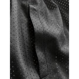 Men'S Black Gray # 8-24 Basketball Shorts, Casual, Fashionable, Breathable, Sports Zipper, High-Quality Embroidered Shorts