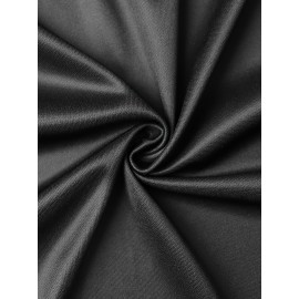 Men's Legend 86 Black Baseball Jersey - V-Neck, Button-Up, 