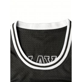 Men'S Basketball Sweatshirt # 9 Black Breathable Sweatshirt Round Neck Knitted Loose Fabric Wear In Spring, Summer, And Autumn