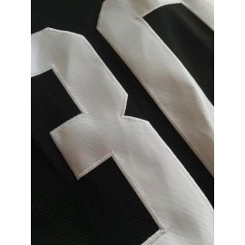 Men'S Black # 30 Baseball Shirt, Classic Letter Embroidery Design, Button style Short Sleeve Breathable Shirt, Training and Competition Category: Men'S Baseball Shirt