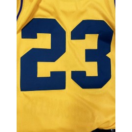 Men's #23 Basketball Jersey The Rim Shoot Out Tournament Motaw Jersey Sleeveless Top