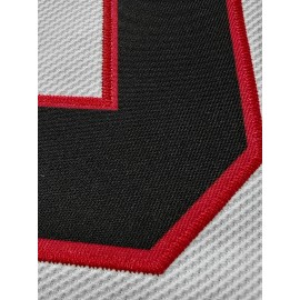 Men's White #00 Christmas Moose Ice Hockey Jersey - Embroidered Long Sleeve, V-Neck, Loose Fit, Breathable Polyester, Sporty & Casual for Parties, Streetwear & Outdoor Activities, Hockey Stocking Stuffers