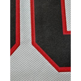 Men's White #00 Christmas Moose Ice Hockey Jersey - Embroidered Long Sleeve, V-Neck, Loose Fit, Breathable Polyester, Sporty & Casual for Parties, Streetwear & Outdoor Activities, Hockey Stocking Stuffers