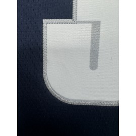 Men'S Dark Blue # 3 Basketball Jersey, Casual, Fashionable, Breathable, Sporty, High-Quality Letter Embroidered Street Basketball Pullover