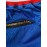 Blue High Quality Men's Embroidered Baseball Shorts with Pockets, Breathable, Casual Fashion, Sports Zipper