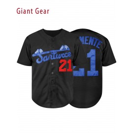 Men'S # 21 Baseball Shirt 100% V-neck Sweatshirt Loose Fit Button Closed Casual And Sportswear Multi Functional Running Training Hiking Cycling S-3XL