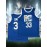 Men's #33 Blue Basketball Jersey - Retro Style, Breathable Polyester, V-Neck, Sleeveless Sports Uniform for Training, Competition & Parties - Machine Washable, Sizes S-XXXL, Casual Party Wear|Graphic Tank Top|Polyester Sports Fabric
